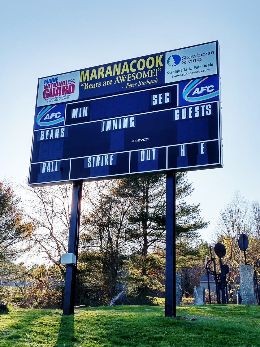 Marana Cook scoreboard