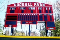 Goodall Park scoreboard