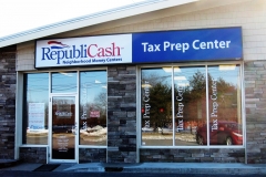 RepubliCash wall sign