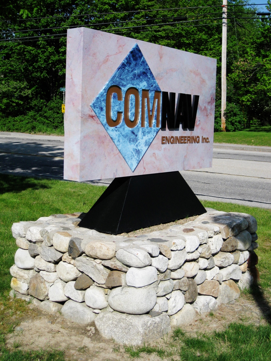 ComNav monument sign