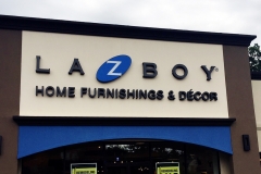 LaZboy lettering
