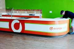 Orangeleaf vinyl