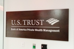 U.S. Trust lettering